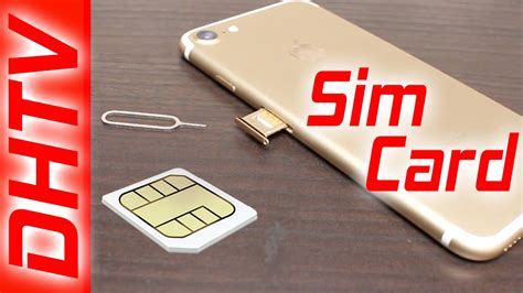 How To Insert/Remove Sim Card From iPhone 7 & iPhone 7 Plus.